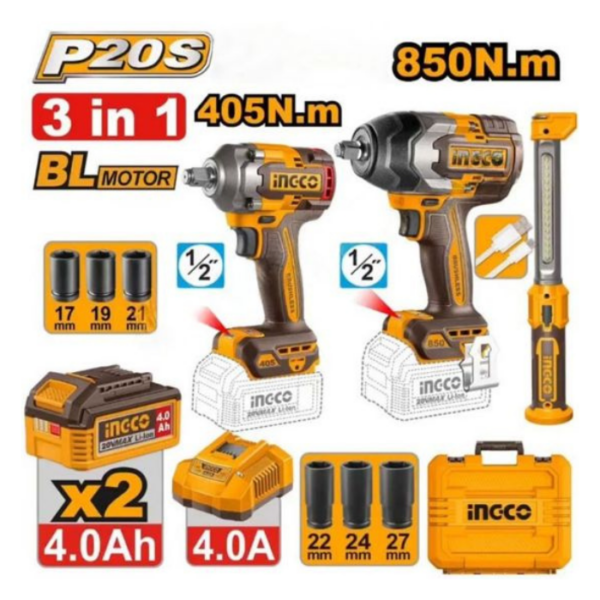 Impact Wrench Combo INGCO