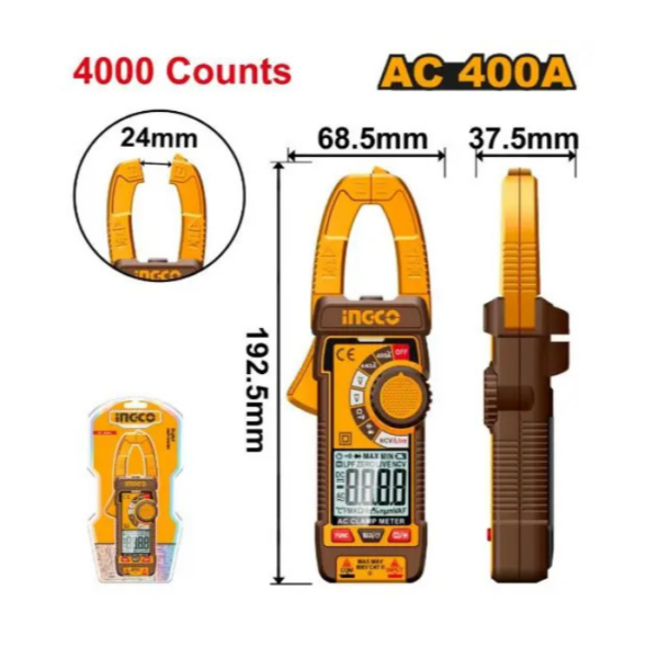 Digital Clamp Meter INGCO