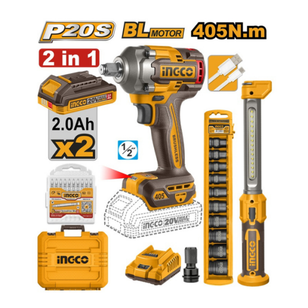 Impact Wrench Combo INGCO