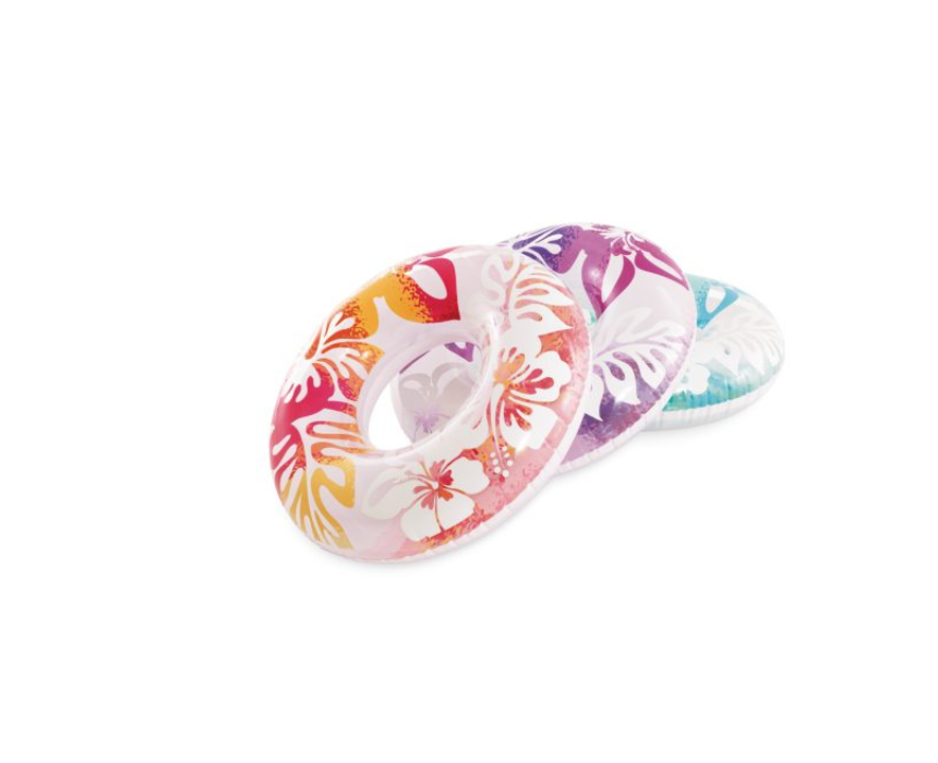 Untitled design (40) Clear Color Pool Tube - Image 1