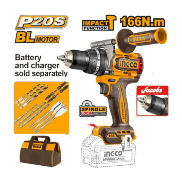 Cordless Impact Drill INGCO