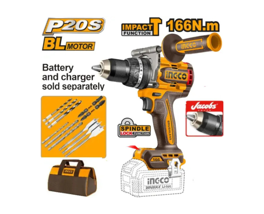 Untitled design (42) Cordless Impact Drill INGCO - Image 1