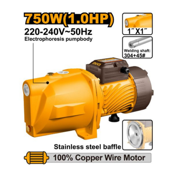 Self Priming Jet Pump INGCO