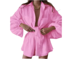 Soi Belle Linen Shorts Set - Image 