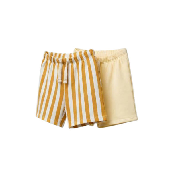 Kids Yellow Shorts Pack
