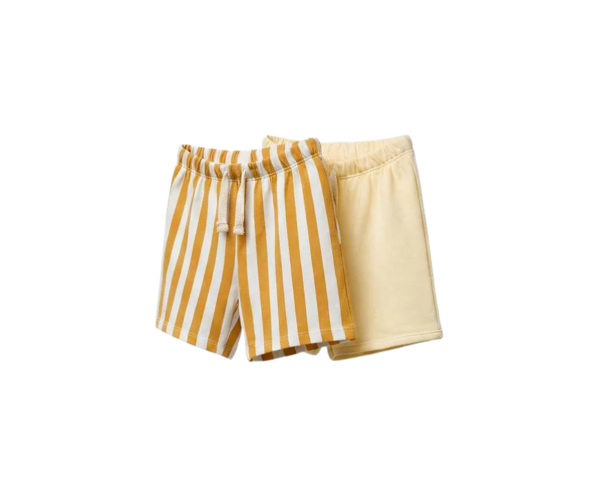 Untitled design Kids Yellow Shorts Pack - Image 1