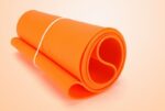 Orange Silicone Splatter Guard - Image 