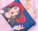 HandPainted Portrait Customizable Clutch Bag - Image 