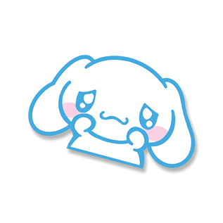 Cinnamoroll 3D Motion Sticker | 15 x 9.2 cm