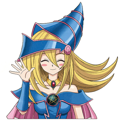 Magician Girl 3D Motion Sticker | 13 x 13.5