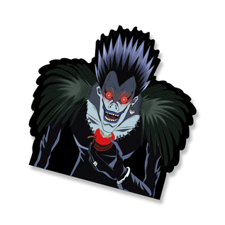 Light Yagami 3D Motion Sticker | 13.5 x 12 cm