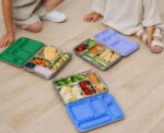 Stainless Steel 5 Compartment Bento Lunch Box - Image 