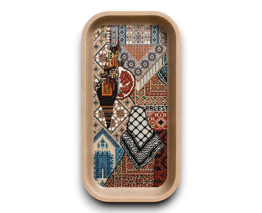 file_00000000def071fbb72280cfe56ef68b Palestine Big Rectangular Tray - Image 1