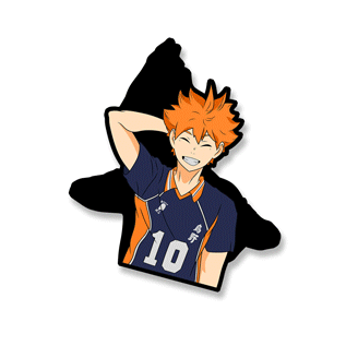Haikyuu!! 3D Motion Sticker | 11 x 13.5 cm