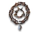 Sea Shell N Necklace and Bracelet Set - Image 