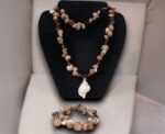 Sea Shell N Necklace and Bracelet Set - Image 