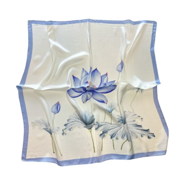 Bleu Nymphéa Scarf
