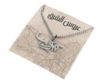 Beirut Necklace - Arabic Calligraphy Stainless Steel Pendant - Image 