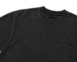 The Washed Pocket Tee – Black - Image 