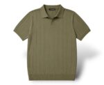 The Knit Polo – Olive - Image 