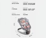 Coolbaby Smart Electric Baby Swing - Image 