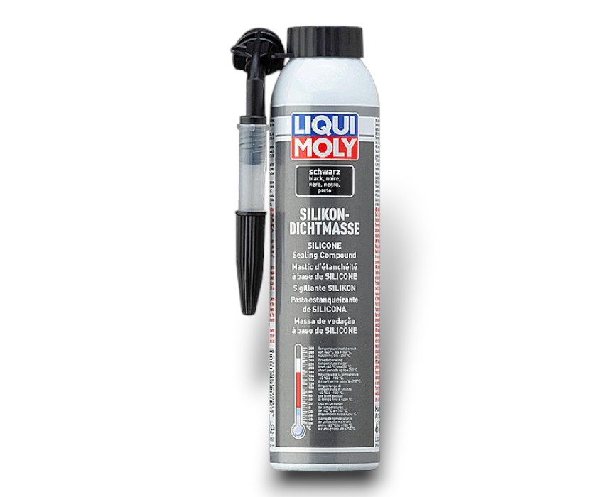 image (74) Liqui Moly Silicone Sealing Compound Black 200ml - Image 1