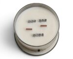 Customizable Heartfelt Message Cloche Candle - Image 