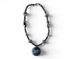 Hematite N. Hand-Poured Stone Necklace - Image 