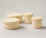 4 Pieces Silicone Food containers. - Image 