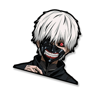 Tokyo Ghoul 3D Motion Sticker | 13.5 x 13.3 cm