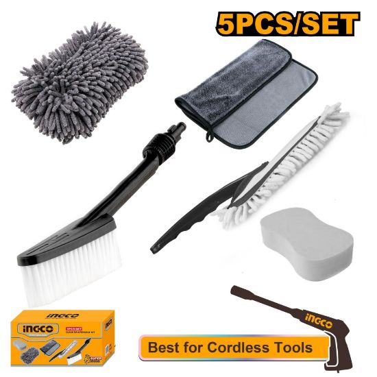 INGCO 5 Pcs Clean maintenance kit set