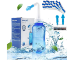 Neti Pot Sinus Rinse Nasal Wash Bottle - Image 