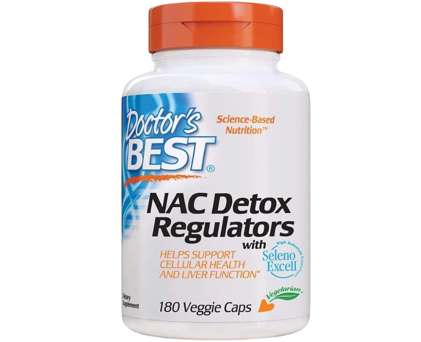 1 Doctors Best NAC Detox Regulators With Seleno Excell - Image 1