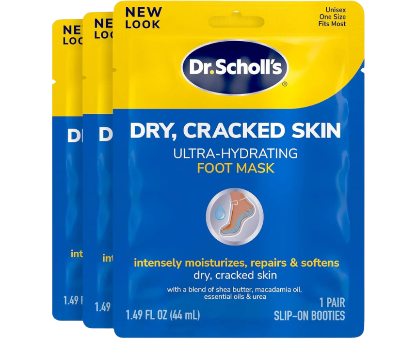 1 Dr Scholls Dry Cracked Feet Foot Mask - Image 1