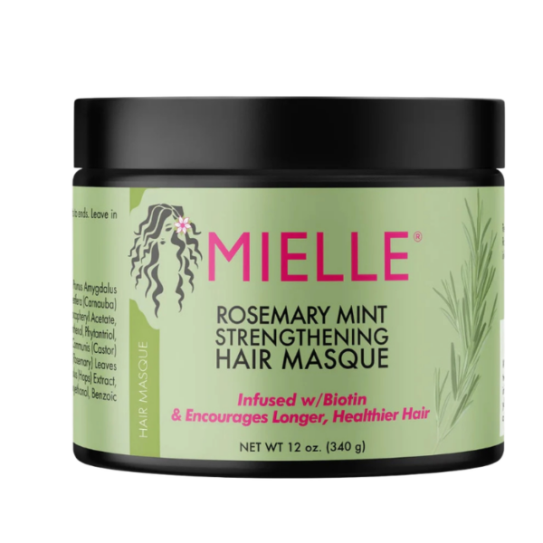 Mielle Organics Rosemary Mint Strengthening Hair Masque And Strengthening Hair Mask