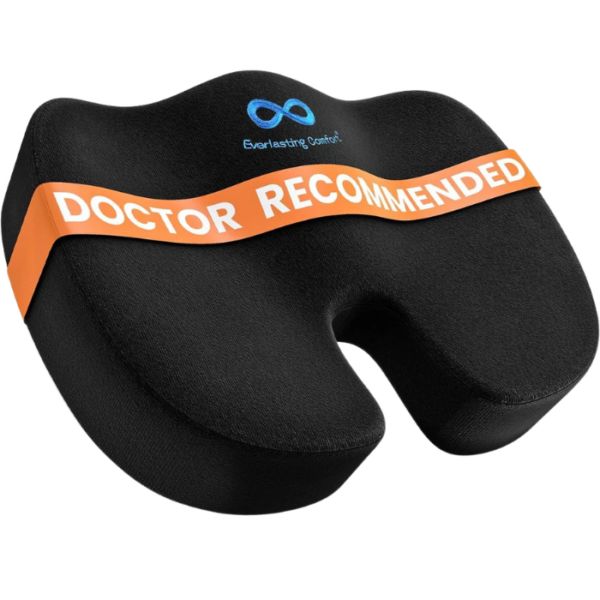 Everlasting Comfort Doctor Recommended Memory Foam Seat Cushions For Office Chairs