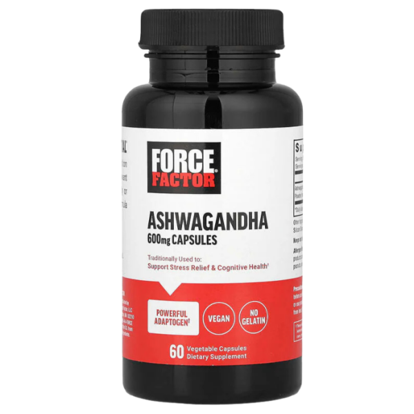 Force Factor Ashwagandha Capsules Supplement