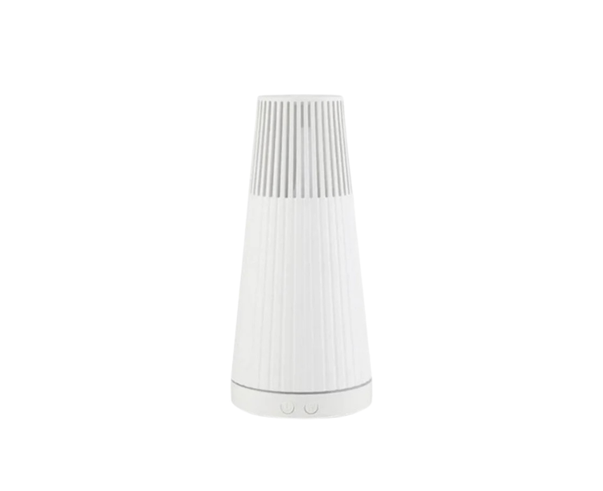 1 Serenity Spire Aromatherapy Ultrasonic Diffuser White - Image 1
