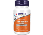 NOW L Theanine Chewable Tablets - Image 