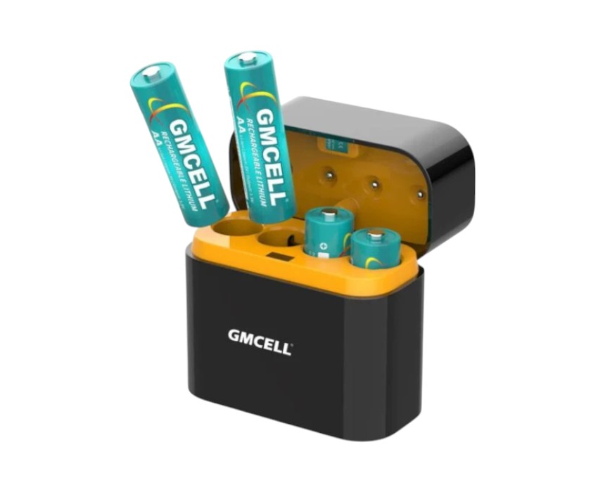 1-776 4 Slots Lithium AA Battery Charger - Image 1