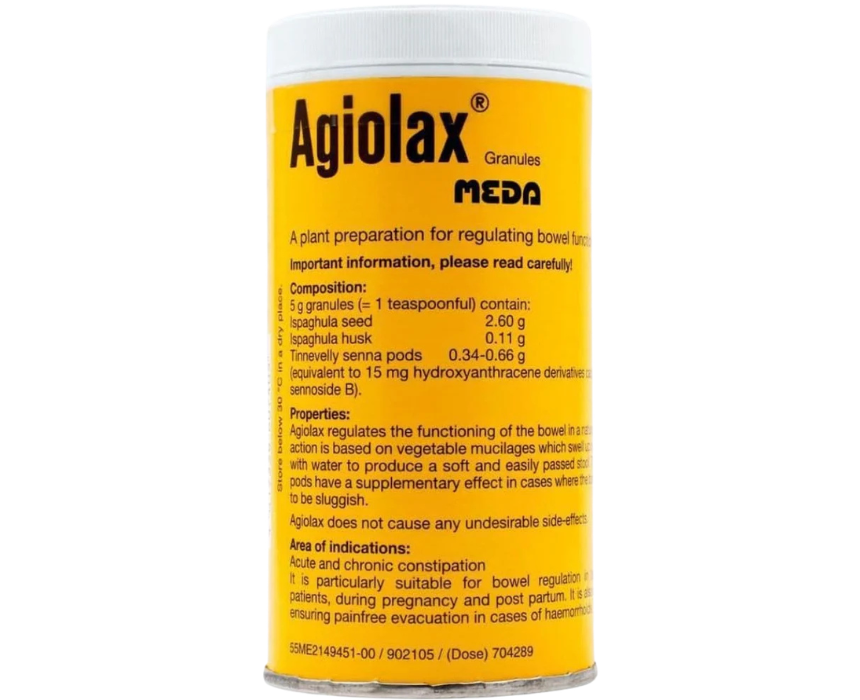 1 Agiolax Granules Laxative Stimulant Laxative Of plant origin - Image 1