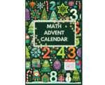 Kids Math Advent Calendar Educational Countdown - Image 