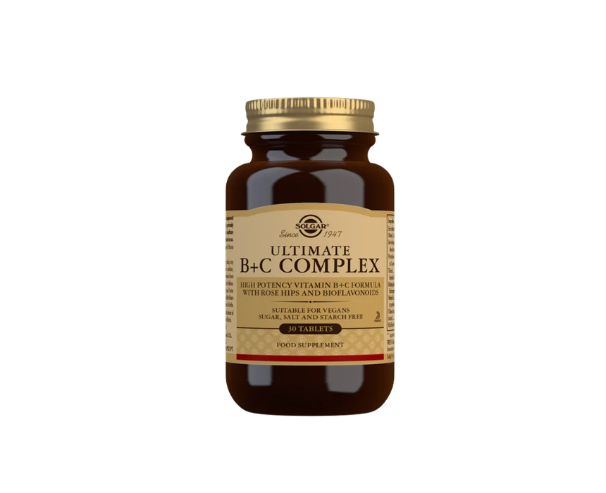 1 Solgar Ultimate B Plus C Complex Tablets - Image 1