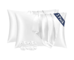 Satin Pillowcase For Hair And Skin White - Image 
