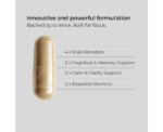 Deep Work Nootropic Natural Brain Cognitive Supplement - Image 