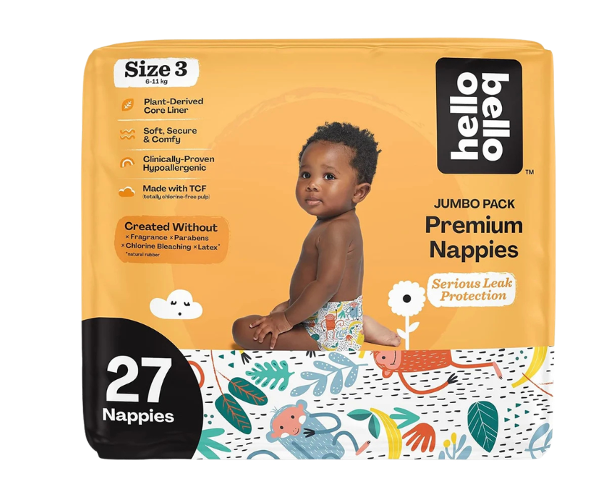 10 Hello Bello Baby Nappies Extra Absorbent - Image 1