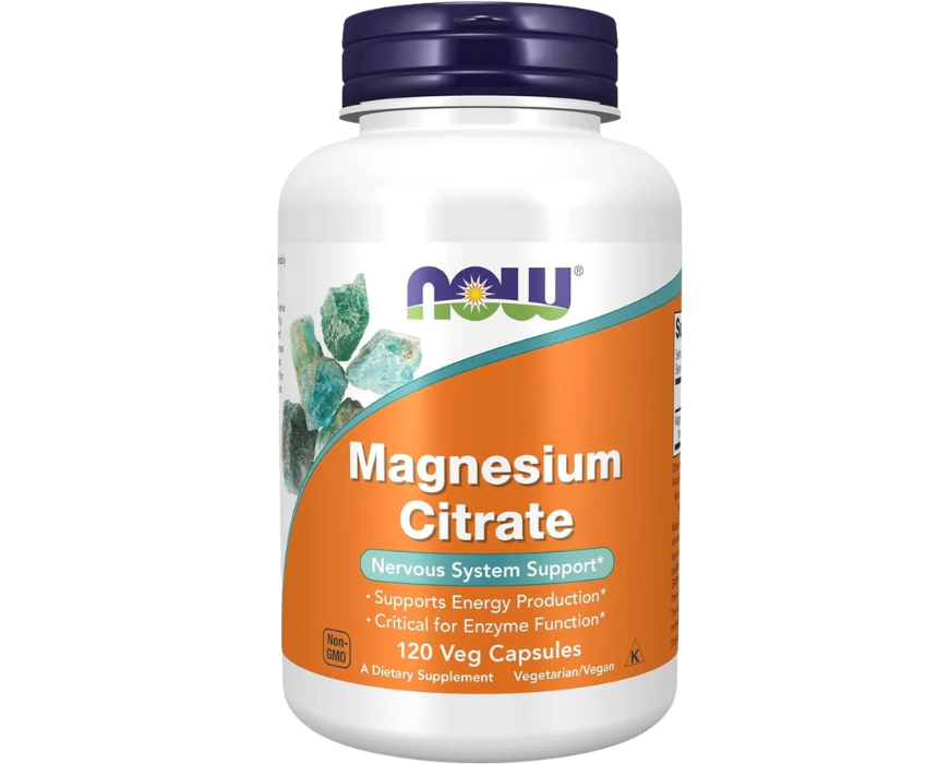 10 NOW Foods Magnesium Citrate Capsules - Image 1
