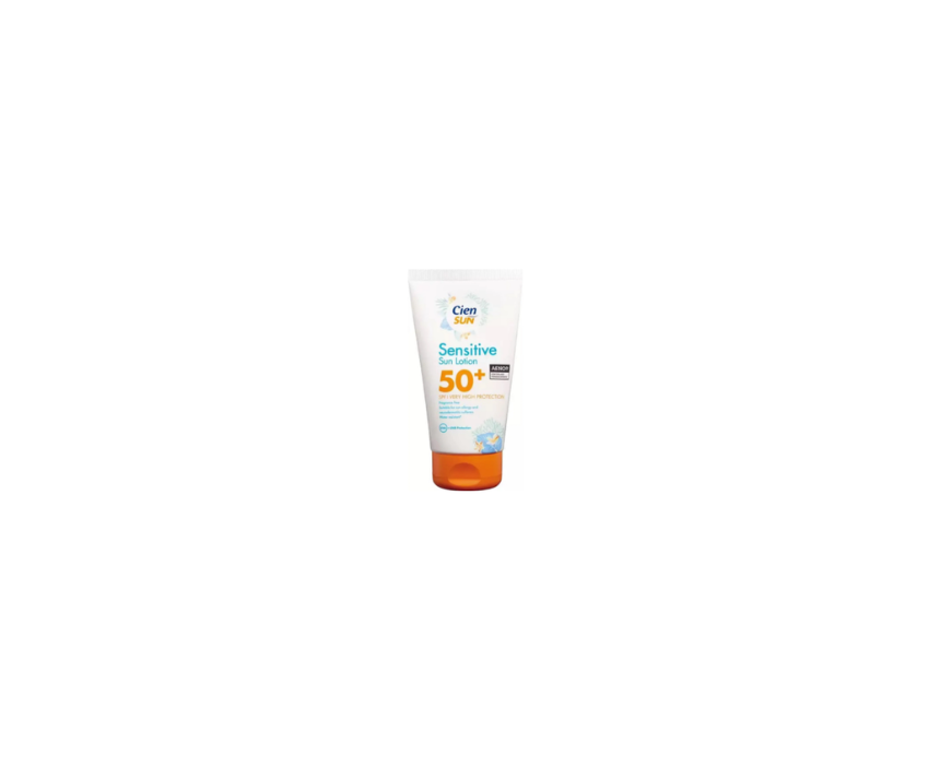 106 Sun Lotion SPF50+ Cien Sun Sensitive 150ml - Image 1