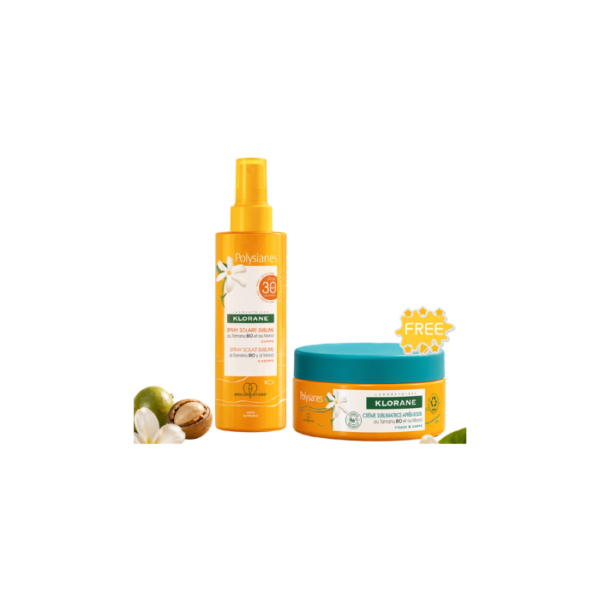 Body Spray SPF 30 with Free After Sun Klorane