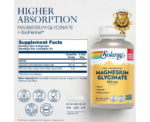 SOLARAY Magnesium Glycinate Supplement Capsules - Image 
